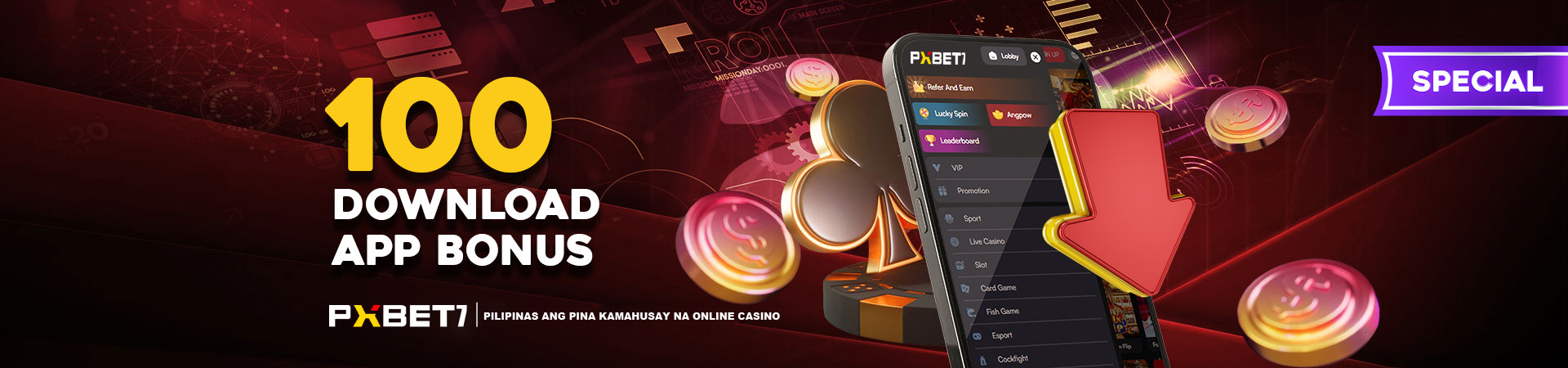 pxbet banner